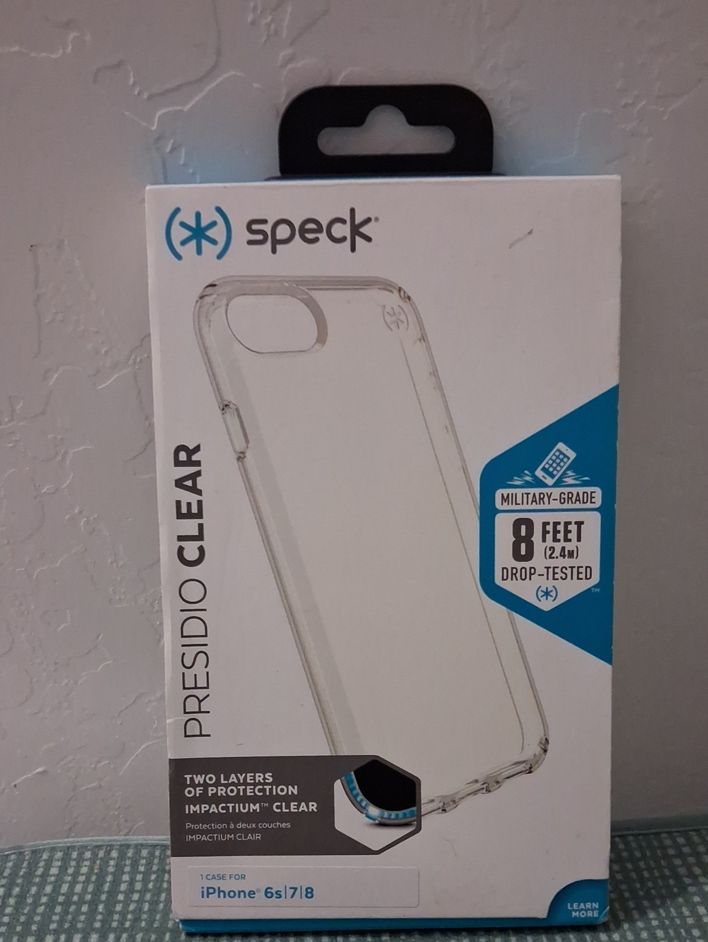 iphone 6s|7|8 speck Presidio Clear Transparent Phone Case — Clear